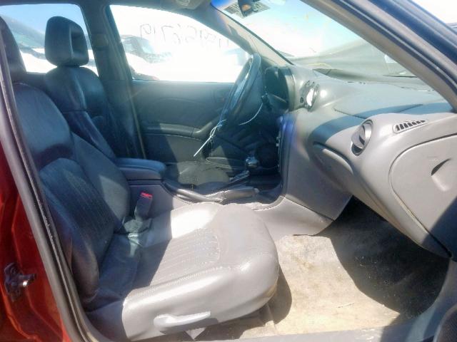 1G2NG52E93C116280 - 2003 PONTIAC GRAND AM S RED photo 5