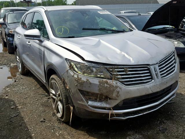 5LMTJ3DH8GUJ28705 - 2016 LINCOLN MKC RESERV SILVER photo 1