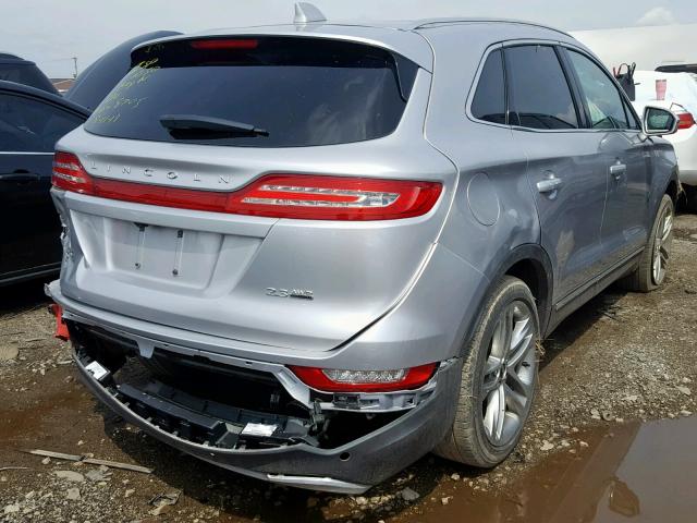 5LMTJ3DH8GUJ28705 - 2016 LINCOLN MKC RESERV SILVER photo 4