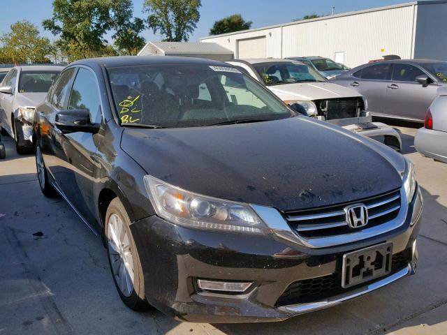 1HGCR2F85FA013441 - 2015 HONDA ACCORD EXL BLACK photo 1