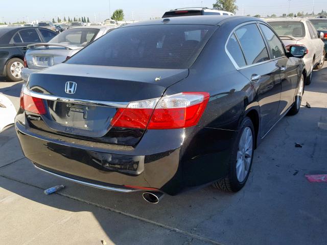 1HGCR2F85FA013441 - 2015 HONDA ACCORD EXL BLACK photo 4