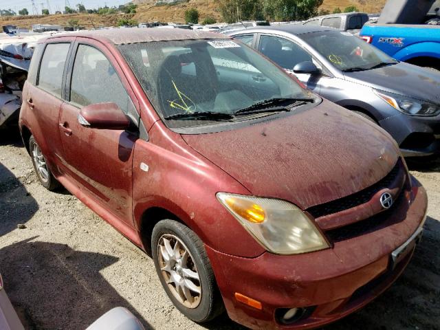 JTKKT624560146382 - 2006 TOYOTA SCION XA RED photo 1