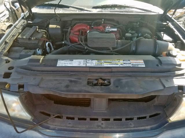 5LMPU28A6XLJ34668 - 1999 LINCOLN NAVIGATOR أزرق صورة 7