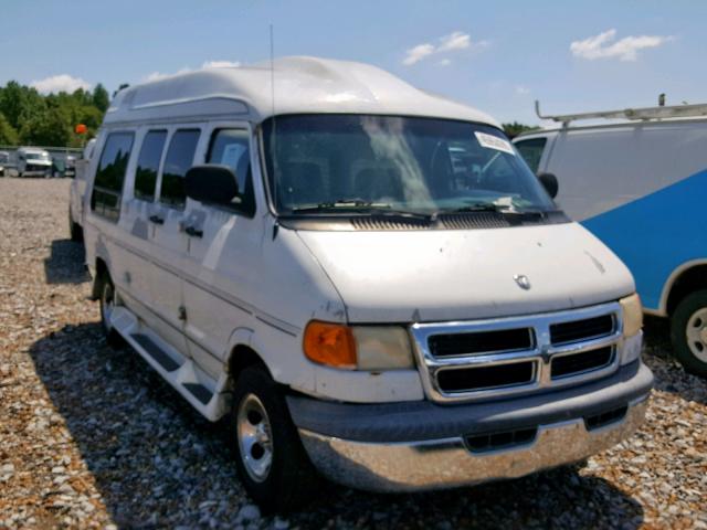 2B6HB11Y92K144109 - 2002 DODGE RAM VAN B1 WHITE photo 1