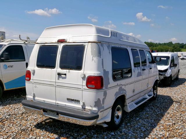 2B6HB11Y92K144109 - 2002 DODGE RAM VAN B1 WHITE photo 4