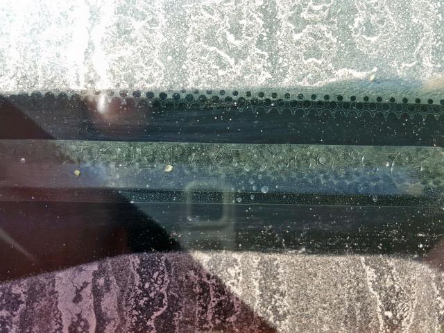 JTKDE177550003679 - 2005 TOYOTA SCION TC ბურგუნდია ფოტო 10