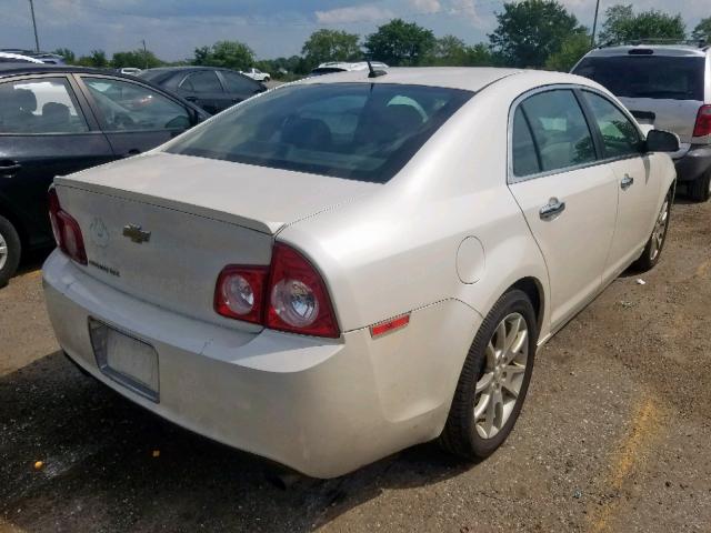1G1ZE5E79BF262040 - 2011 CHEVROLET MALIBU LTZ 白色 照片 4