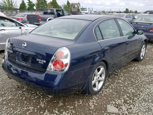 1N4BL11E25C210059 - 2005 NISSAN ALTIMA SE BLUE photo 4