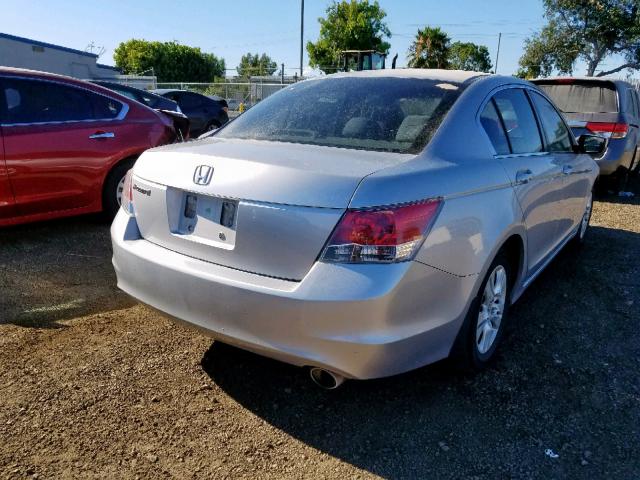 JHMCP26448C006147 - 2008 HONDA ACCORD LXP GRAY photo 4