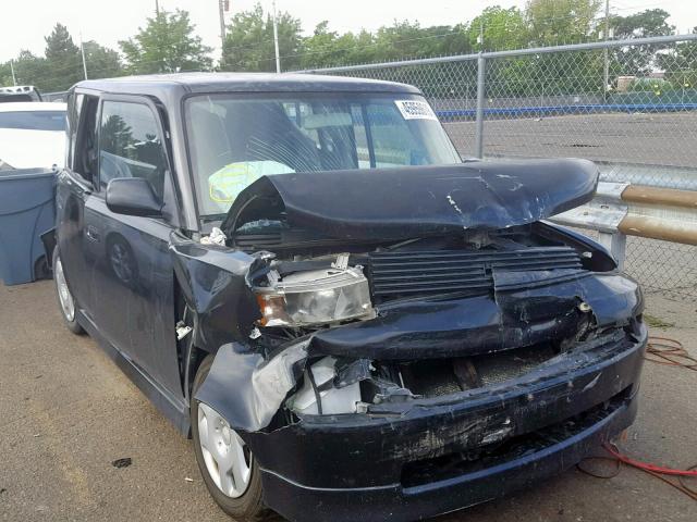 JTLKT324950213087 - 2005 TOYOTA SCION XB შავი ფოტო 1