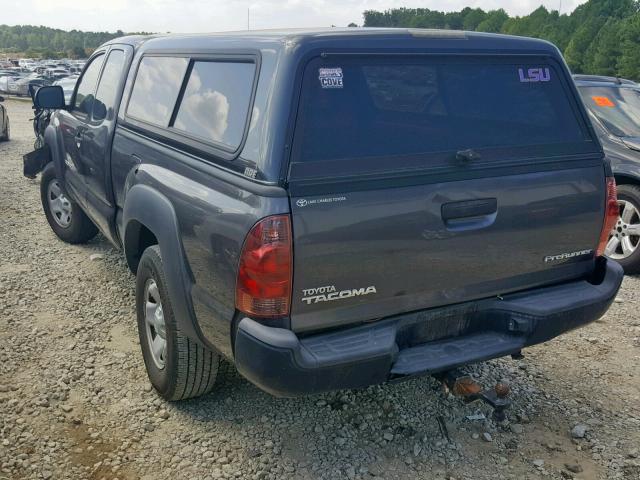 5TFTX4GN3EX028536 - 2014 TOYOTA TACOMA PRE GRAY photo 3