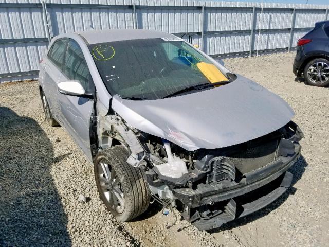 KMHD35LH3GU340345 - 2016 HYUNDAI ELANTRA GT SILVER photo 1