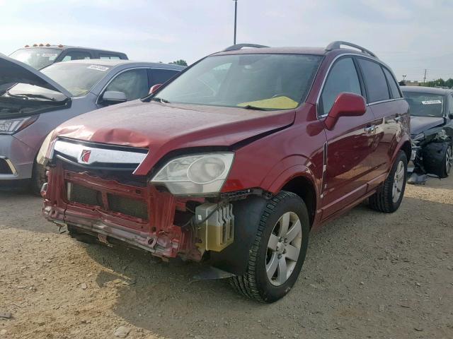 3GSCL53708S589943 - 2008 SATURN VUE XR RED photo 2