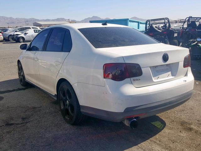 3VWTJ71K07M118265 - 2007 VOLKSWAGEN JETTA GLI WHITE photo 3