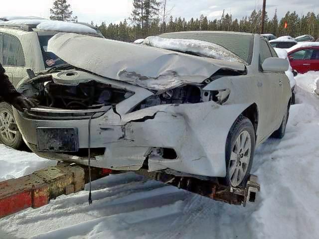 4T1BB46KX8U056031 - 2008 TOYOTA CAMRY HYBR SILVER photo 1