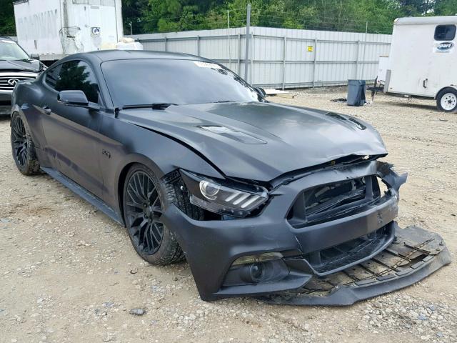 1FA6P8CF4F5317382 - 2015 FORD MUSTANG GT BLACK photo 1