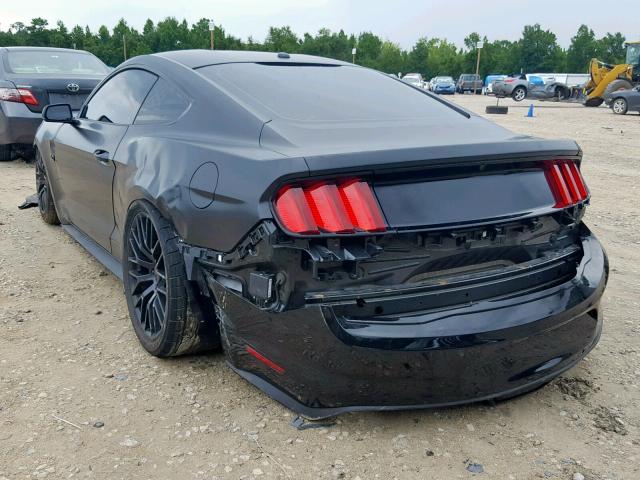 1FA6P8CF4F5317382 - 2015 FORD MUSTANG GT BLACK photo 3