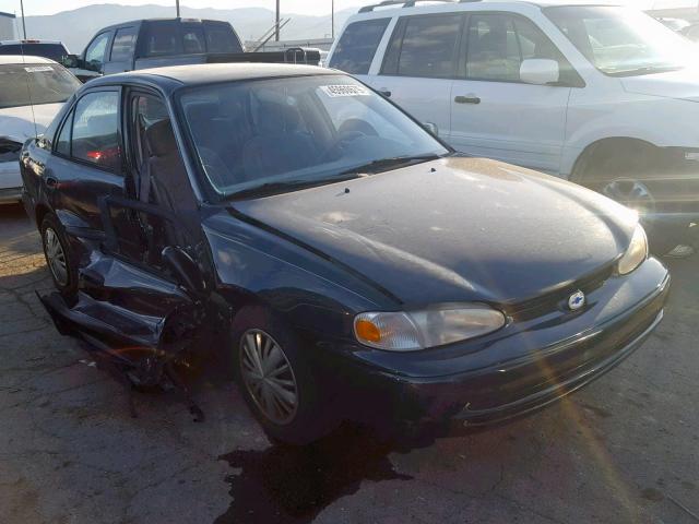 1Y1SK5280WZ418030 - 1998 CHEVROLET GEO PRIZM მწვანე ფოტო 1