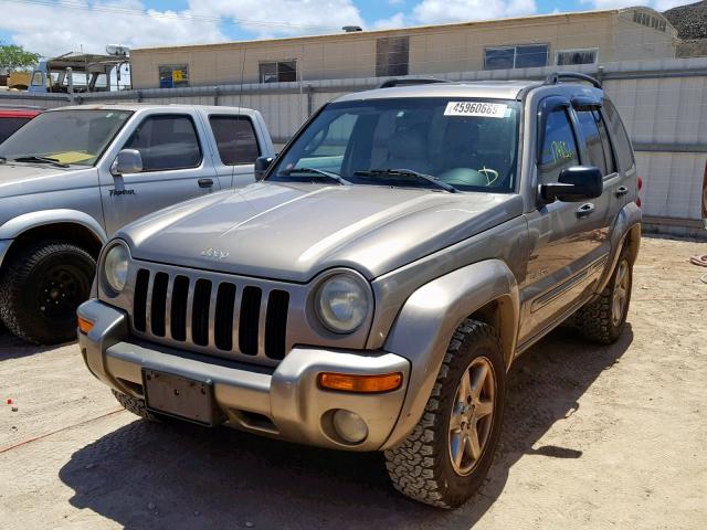 1J4GL58K14W153069 - 2004 JEEP LIBERTY LI BROWN photo 2