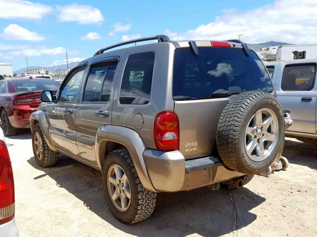 1J4GL58K14W153069 - 2004 JEEP LIBERTY LI BROWN photo 3