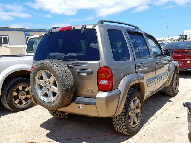 1J4GL58K14W153069 - 2004 JEEP LIBERTY LI BROWN photo 4