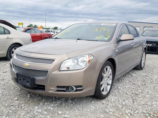1G1ZK577X8F244967 - 2008 CHEVROLET MALIBU LTZ ყავისფერი ფოტო 2