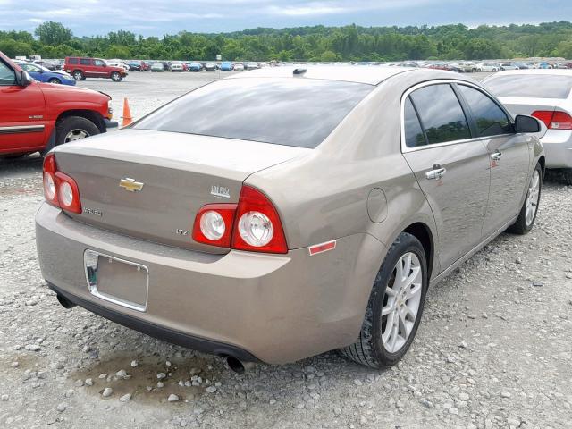 1G1ZK577X8F244967 - 2008 CHEVROLET MALIBU LTZ ყავისფერი ფოტო 4