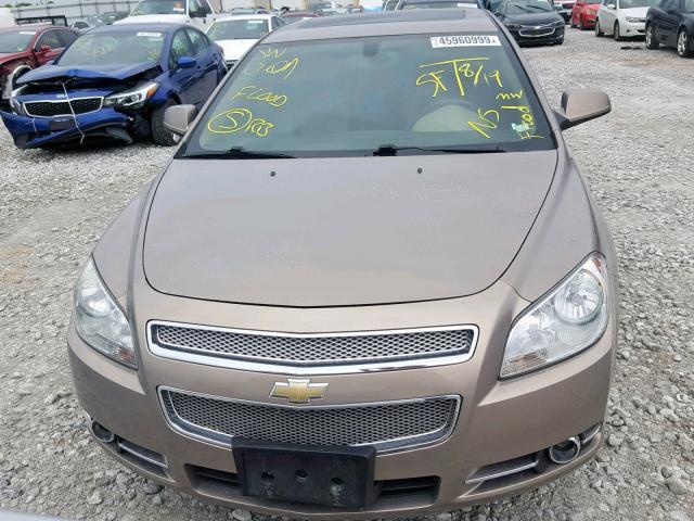 1G1ZK577X8F244967 - 2008 CHEVROLET MALIBU LTZ ყავისფერი ფოტო 9