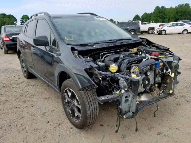 JF2GTACC7KH204091 - 2019 SUBARU CROSSTREK BLACK photo 1