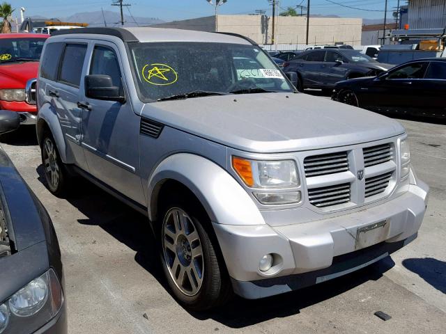 1D4PT4GK8BW518073 - 2011 DODGE NITRO HEAT SILVER photo 1