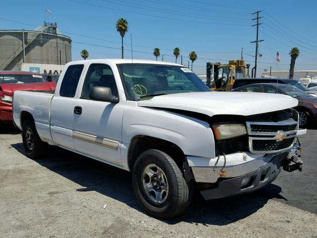 1GCEC19V37Z184566 - 2007 CHEVROLET SILVERADO WHITE photo 1