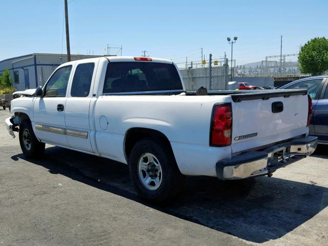 1GCEC19V37Z184566 - 2007 CHEVROLET SILVERADO WHITE photo 3