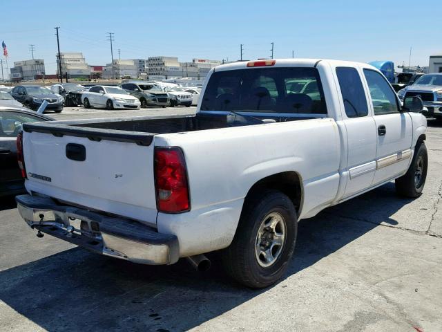 1GCEC19V37Z184566 - 2007 CHEVROLET SILVERADO WHITE photo 4