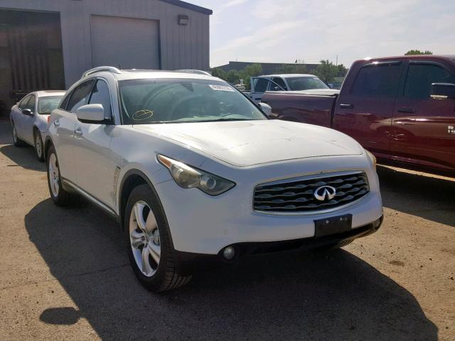 JN8BS1MW1AM830184 - 2010 INFINITI FX50 WHITE photo 1