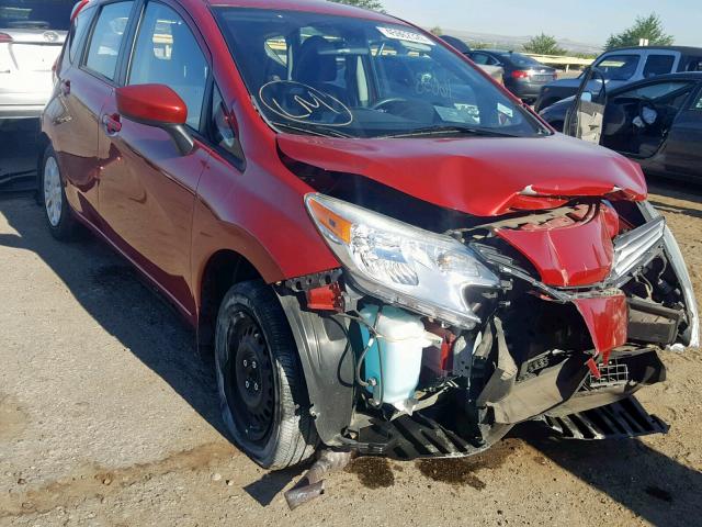 3N1CE2CPXFL431706 - 2015 NISSAN VERSA NOTE RED photo 1