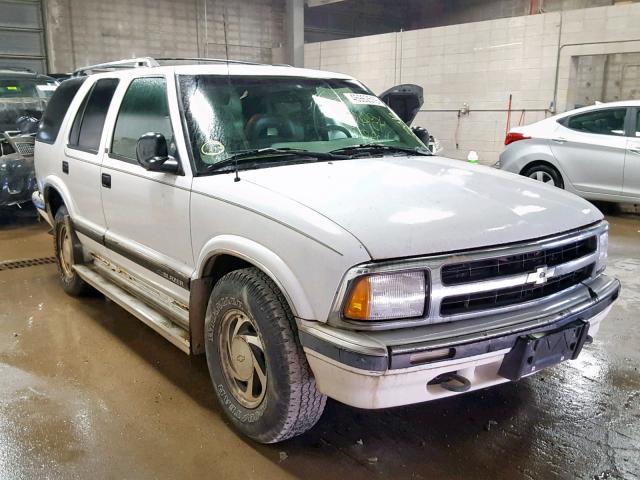 1GNDT13W8T2218573 - 1996 CHEVROLET BLAZER WHITE photo 1