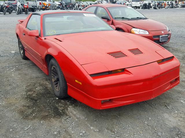 1G2FW21E4KL216406 - 1989 PONTIAC FIREBIRD T RED photo 1