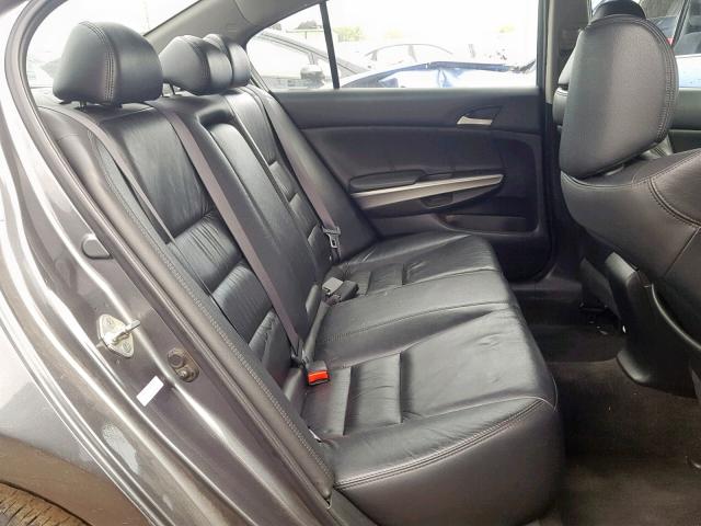 1HGCP368X9A001723 - 2009 HONDA ACCORD EXL GRAY photo 6