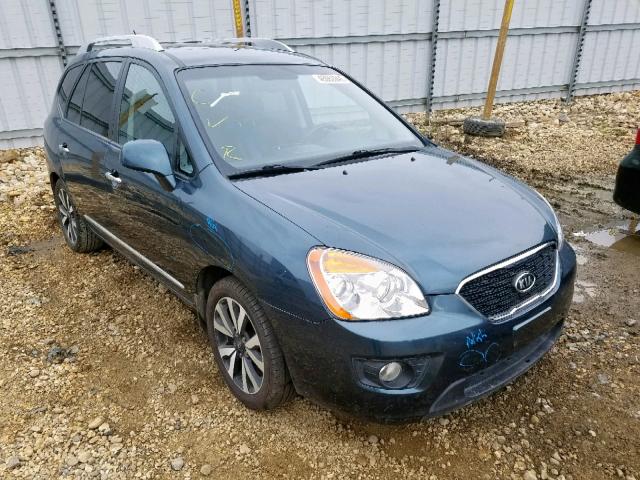 KNAHH8C6XB7344033 - 2011 KIA RONDO TEAL photo 1