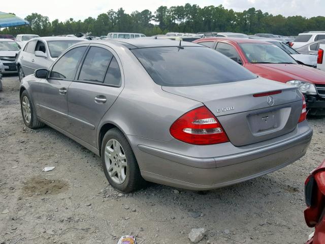 WDBUF65J63A380298 - 2003 MERCEDES-BENZ E 320 SILVER photo 3