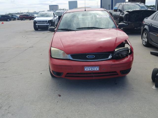 1FAFP37N06W236295 - 2006 FORD FOCUS ZX5 RED photo 9