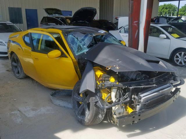 2B3LA73W07H627551 - 2007 DODGE CHARGER SR YELLOW photo 1