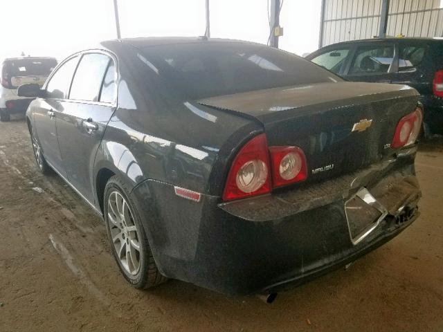 1G1ZK57B19F193493 - 2009 CHEVROLET MALIBU LTZ ნაცრისფერი ფოტო 3