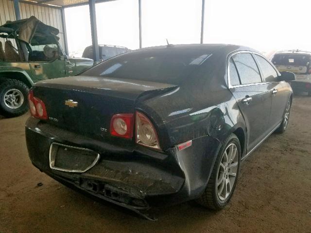 1G1ZK57B19F193493 - 2009 CHEVROLET MALIBU LTZ ნაცრისფერი ფოტო 4