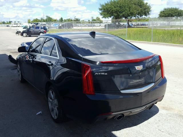 1G6AG5RX1G0101901 - 2016 CADILLAC ATS BLACK photo 3