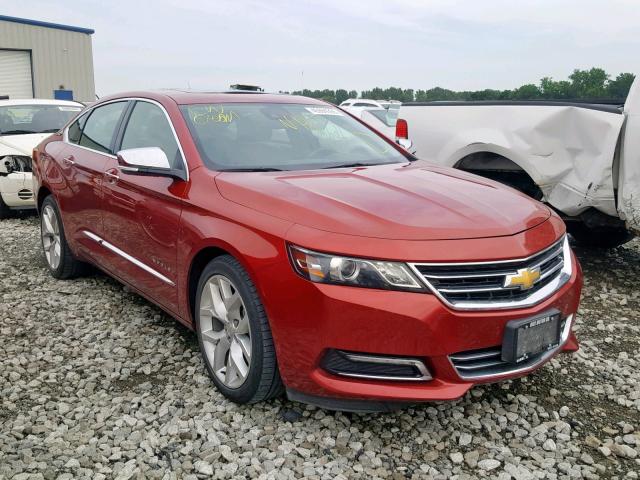 2G1155S32E9310876 - 2014 CHEVROLET IMPALA LTZ RED photo 1