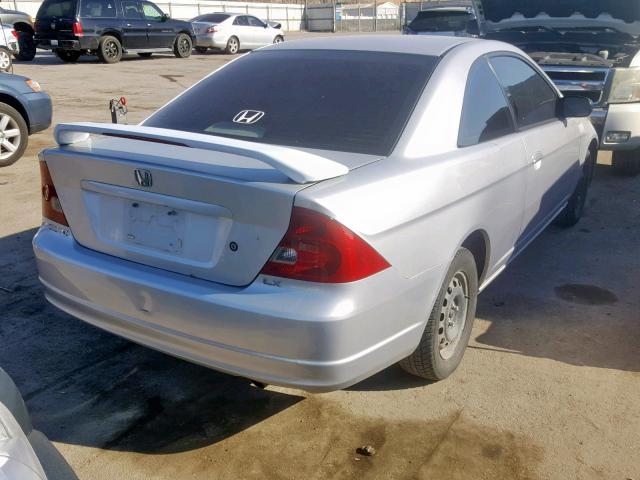 1HGEM21523L054579 - 2003 HONDA CIVIC LX SILVER photo 4