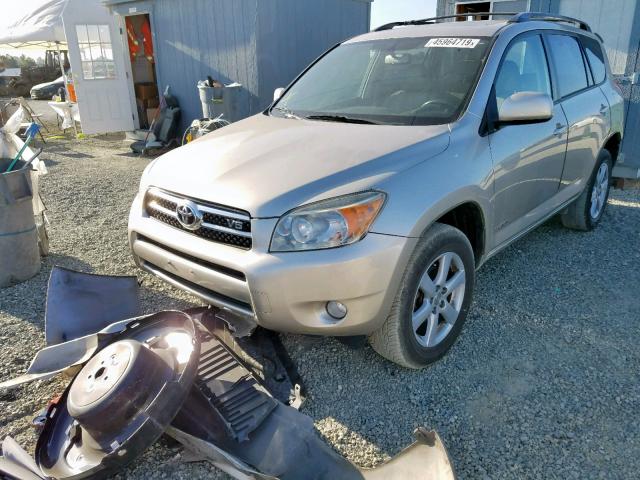 JTMZK31V076007972 - 2007 TOYOTA RAV4 LIMIT GOLD photo 2