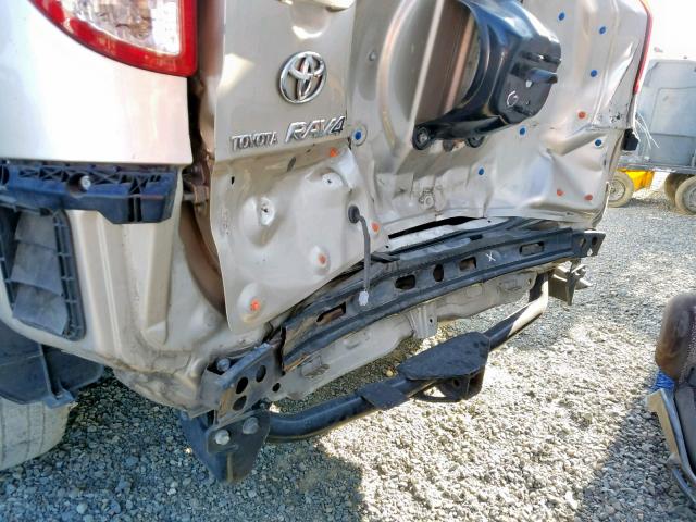 JTMZK31V076007972 - 2007 TOYOTA RAV4 LIMIT GOLD photo 9