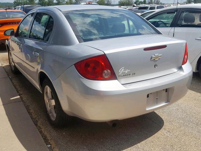 1G1AF5F58A7204811 - 2010 CHEVROLET COBALT 2LT SILVER photo 3